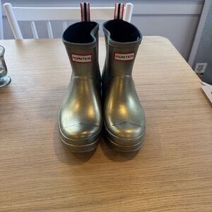 Hunter Silver Winter & Rain Boots